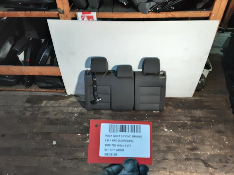 SITZ HINTEN Vw GOLF V 11/03 - 08