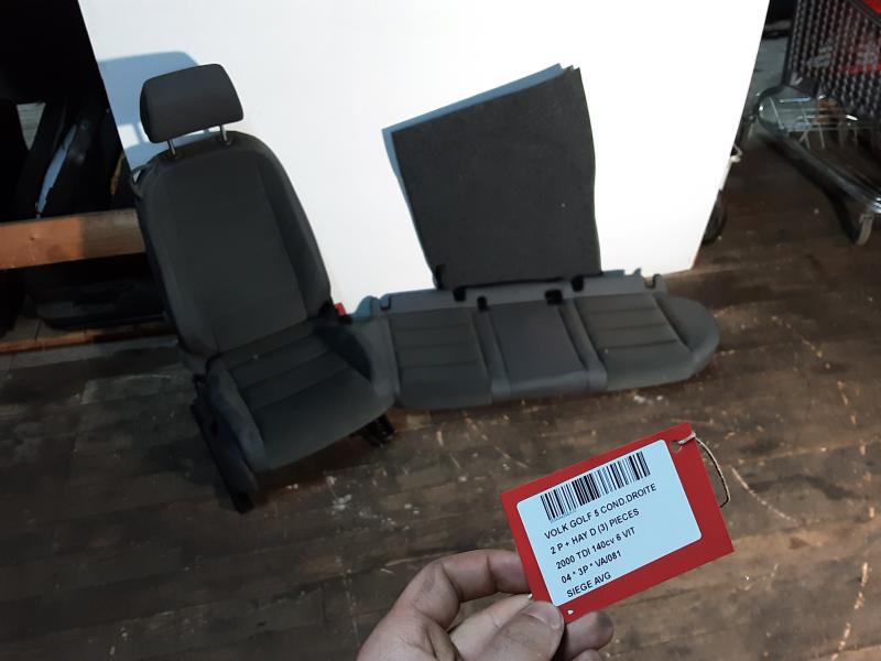 FRONT LEFT SEAT Vw GOLF V 11/03 - 08
