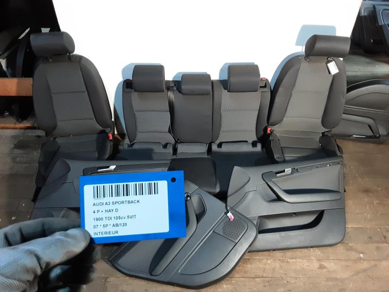 INTERIEUR Audi A3 7/03 - 7/08