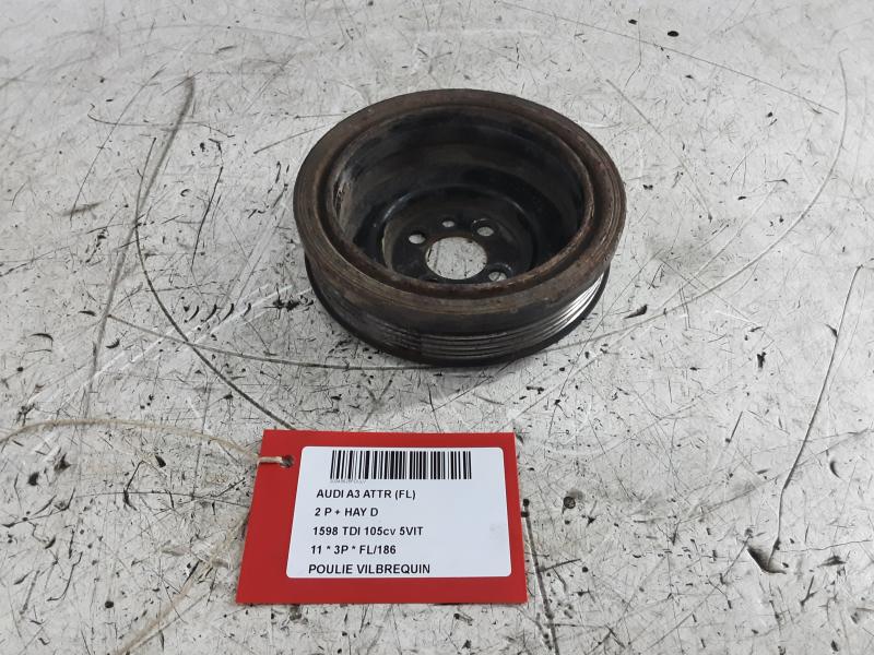 KURELWELLE RIEMENSCHEIBE Audi A3 8/08 - 12