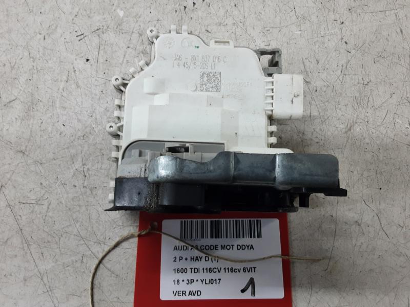 VERROUILLAGE DE PORTE AVANT DROITE Audi A3 3,5D 7/16 - 20