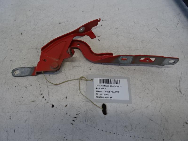 SCHARNIER MOTORKAP RECHTS Opel CORSA F 07/19+