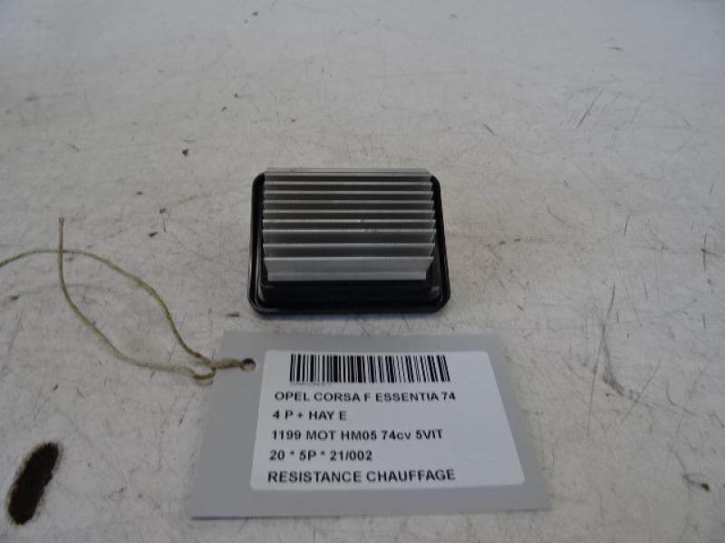 KACHELWEERSTAND Opel CORSA F 07/19+