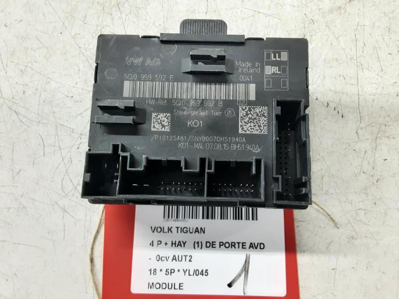 MODULE Vw TIGUAN (3) 02/16- 10/20