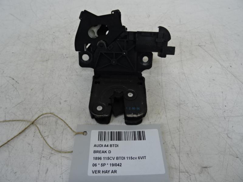 CENTRALE VERGRENDELING ACHTERKLEP Audi A4 11/04 - 08