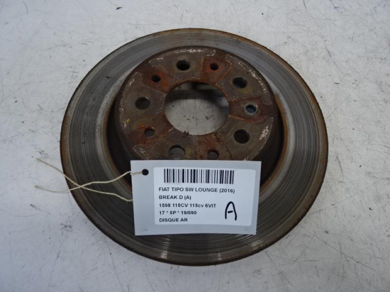 BREMSSCHEIBE HINTEN Fiat TIPO 10/15 > 20