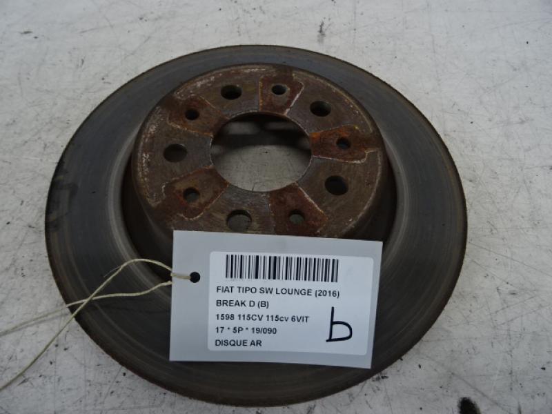 BREMSSCHEIBE HINTEN Fiat TIPO 10/15 > 20