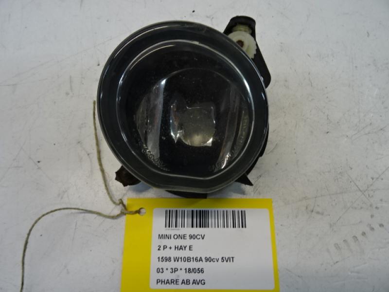 PHARE ANTI-BROUILLARD AVANT GAUCHE Mini R50:COUPE 05/01 - 10/06