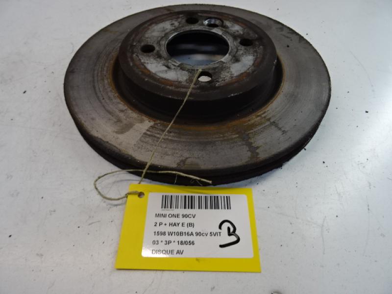 FRONT BRAKE DISC Mini R50:COUPE 05/01 - 10/06