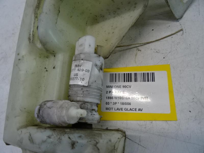 MOTEUR DE LAVE-GLACE AVANT Mini R50:COUPE 05/01 - 10/06