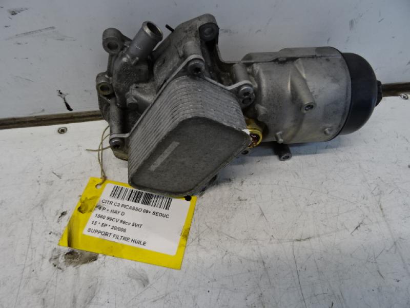 SUPPORT-FILTRE A HUILE Citroen C3 PICASSO 09+