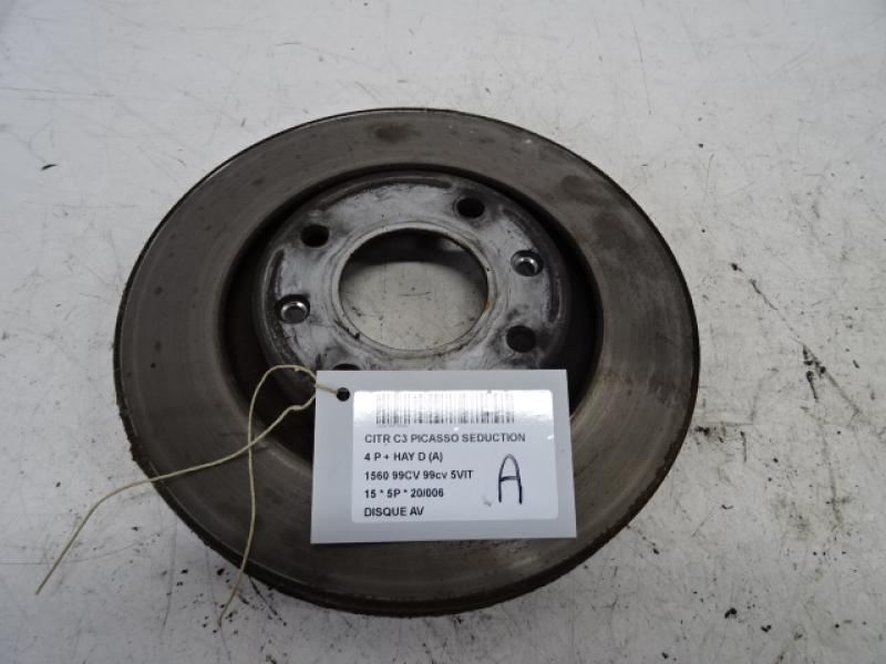 BREMSSCHEIBE VORNE Citroen C3 PICASSO 09+