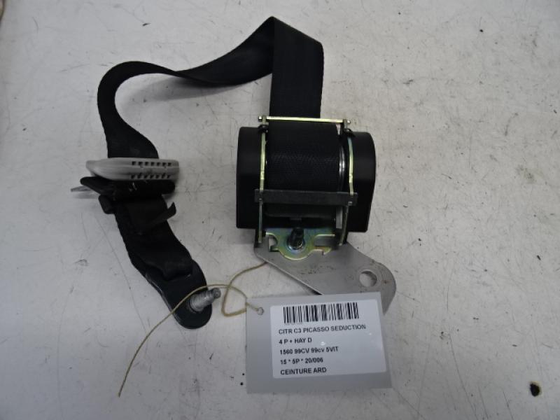 CEINTURE ARRIERE DROITE Citroen C3 PICASSO 09+