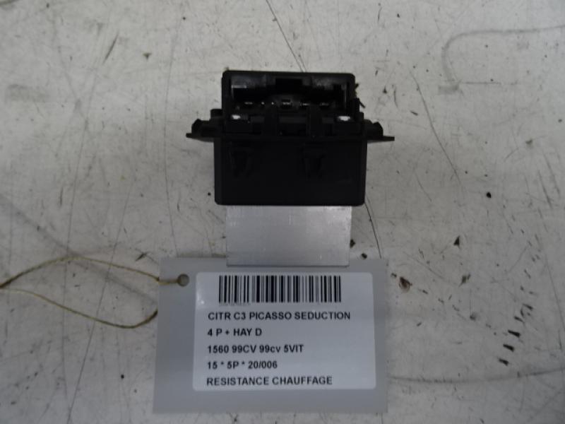 RESISTANCE DE CHAUFFAGE Citroen C3 PICASSO 09+