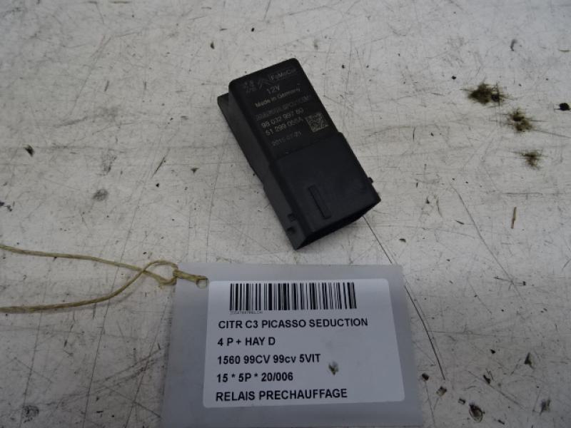 VOORGLOEI RELAIS Citroen C3 PICASSO 09+