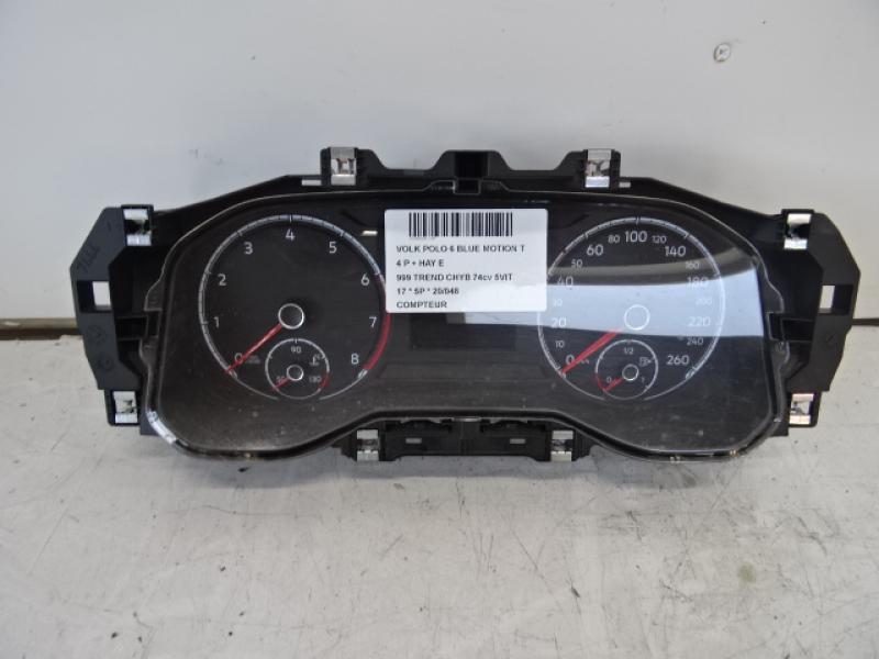 KM TACHO-KOMBIINSTRUMENT Vw POLO (AW/BZ) 10/17 - 9/21