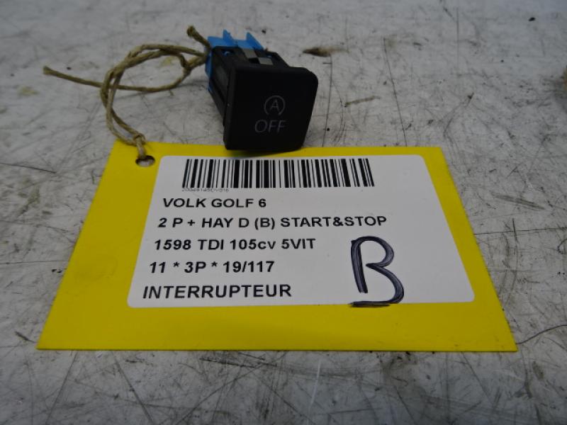 SCHAKELAAR Vw GOLF VI 11/08 - 13