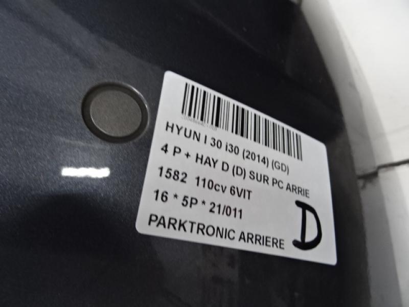 PARKTRONIC ARRIERE Hyundai I30 3/15 - 17