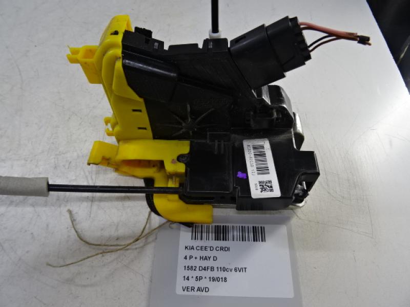 VERROUILLAGE DE PORTE AVANT DROITE Kia CEED 05/12 - 15