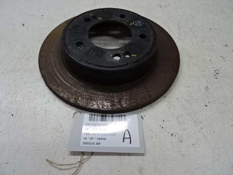 BREMSSCHEIBE HINTEN Kia CEED 05/12 - 15