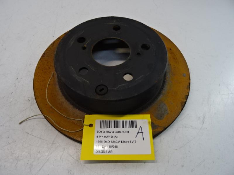 REAR BRAKE DISC Toyota RAV 4 01/13 - 15