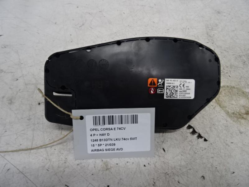 AIRBAG STOEL RECHTS VOOR Opel CORSA E 10/14-  19