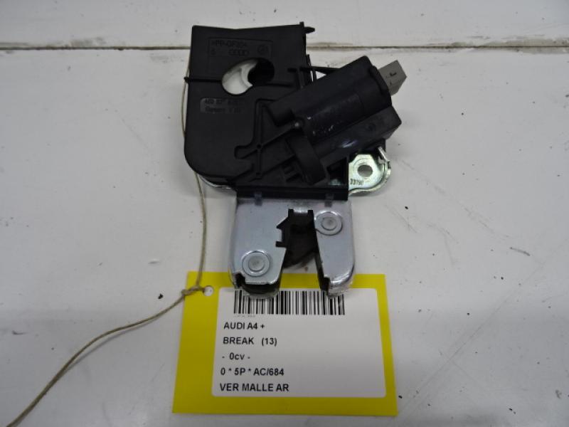 VERROUILLAGE DE MALLE ARRIERE Audi A4 11/11 - 15