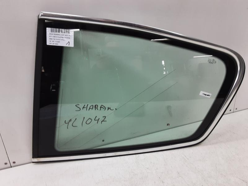 RIGHT REAR WINDOW Vw SHARAN (3) FaceLift 7/15 +