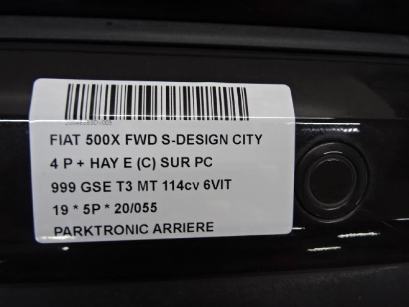 PARKEERSENSOREN ACHTER Fiat 500X 9/14 - 8/18