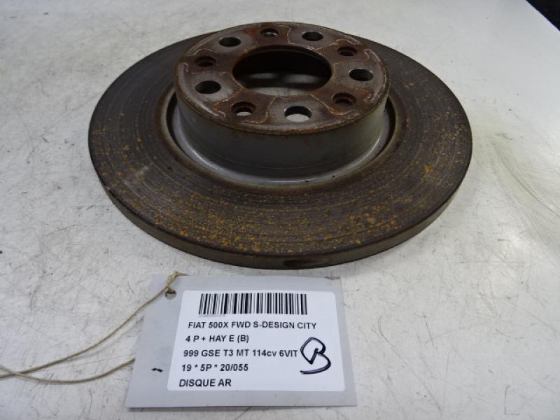 BREMSSCHEIBE HINTEN Fiat 500X 9/14 - 8/18