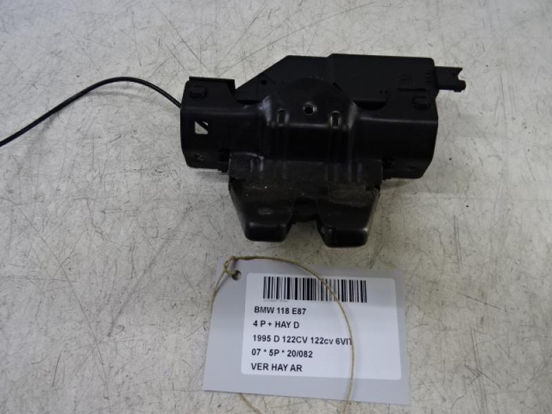 CENTRALE VERGRENDELING ACHTERKLEP Bmw 1 E87 9/04 - 4/07