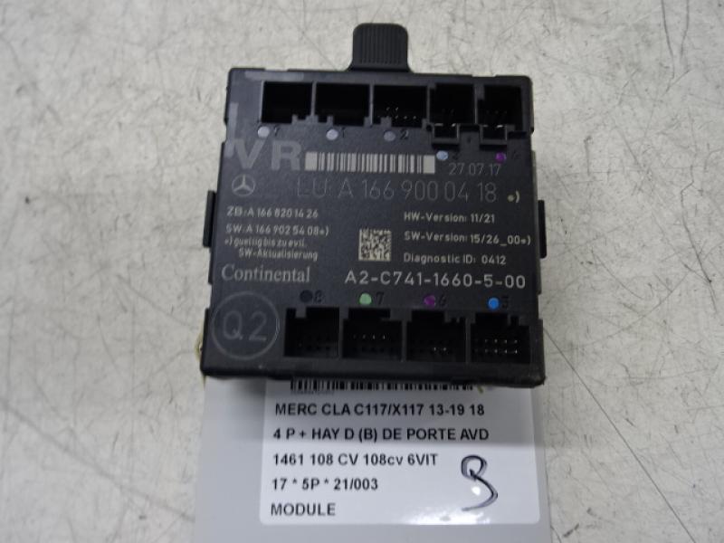 MODULE Mercedes-Benz CLA C117/X117 13 - 19