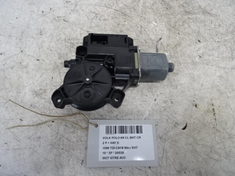 MOTEUR DE VITRE DE PORTE AVANT DROITE Vw POLO (6R) 6/09 - 4/14