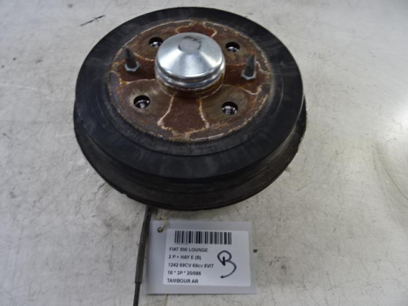 REMTROMMEL ACHTER Fiat 500 7/15+