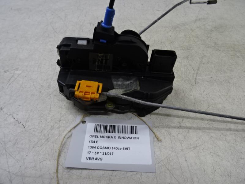VERGRENDELING VOOR LINKS Opel MOKKA X 10/16 - 21
