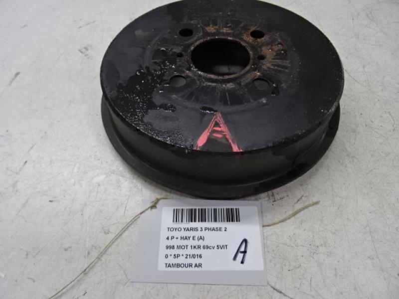 REAR BRAKE DRUM Toyota YARIS (5) 9/14 - 2/20