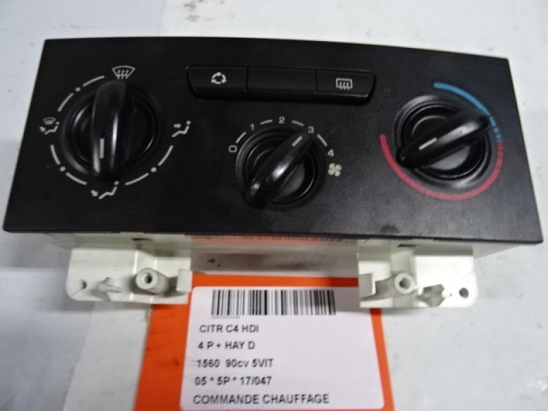 HEIZUNG SCHALTER Citroen C4 11/04-10/10
