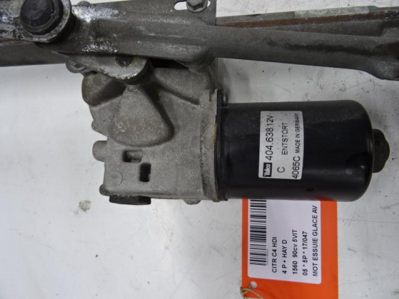 WIPER MOTOR FRONT Citroen C4 11/04-10/10