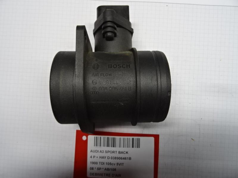 DEBIMETRE D'AIR Audi A3 7/03 - 7/08