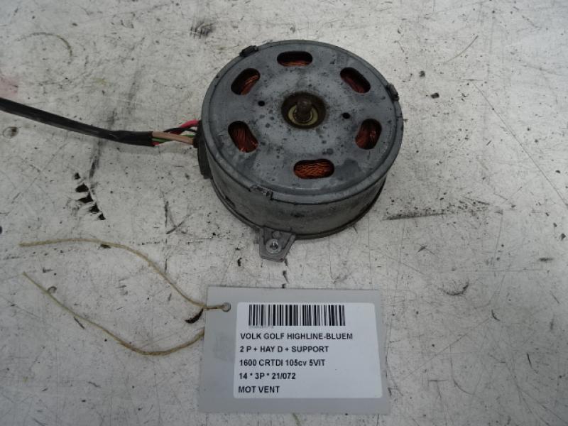 MOTEUR DE VENTILATEUR Vw GOLF VII 11/12 - 17