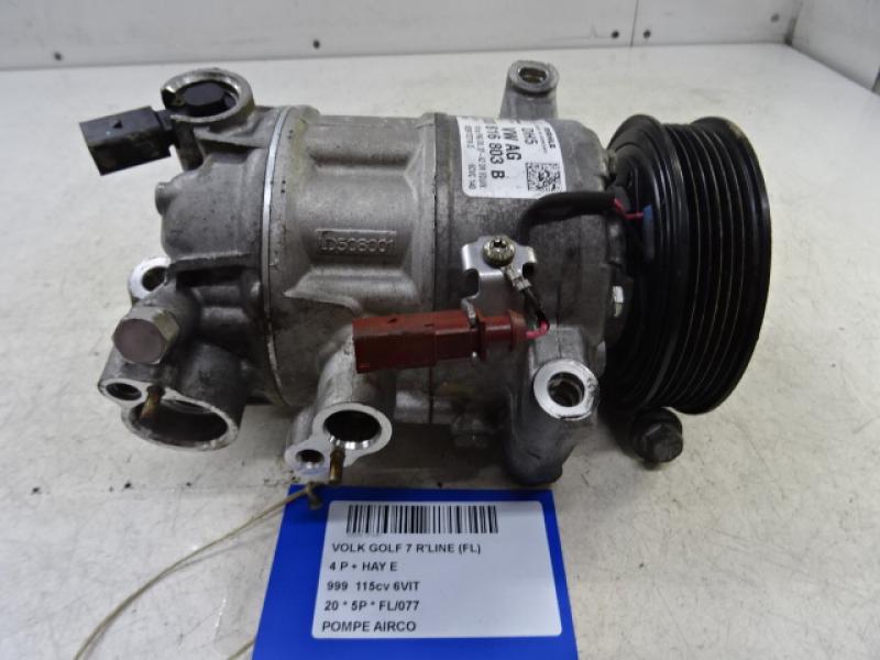 POMPE D'AIRCO Vw GOLF VII 1/17 - 2/20 FaceLift