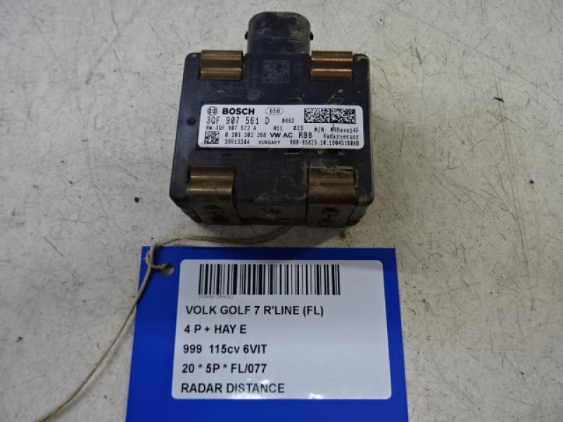 AFSTANDS SENSOR Vw GOLF VII 1/17 - 2/20 FaceLift