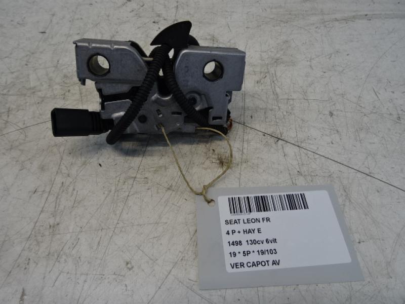 VERGRENDELING MOTORKAP Seat LEON (3) (5F) FaceLift 1/17 - 5/20