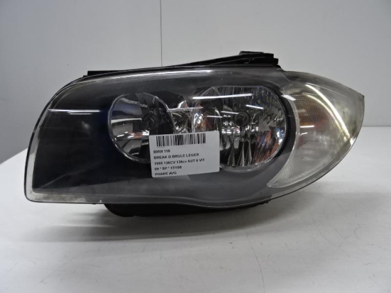 PHARE AVANT GAUCHE Bmw 1 E81/87 4/07 - 12