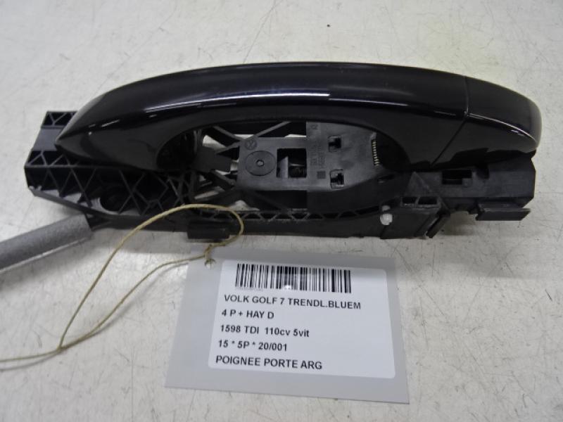 DOOR HANDLE REAR LEFT Vw GOLF VII 11/12 - 17