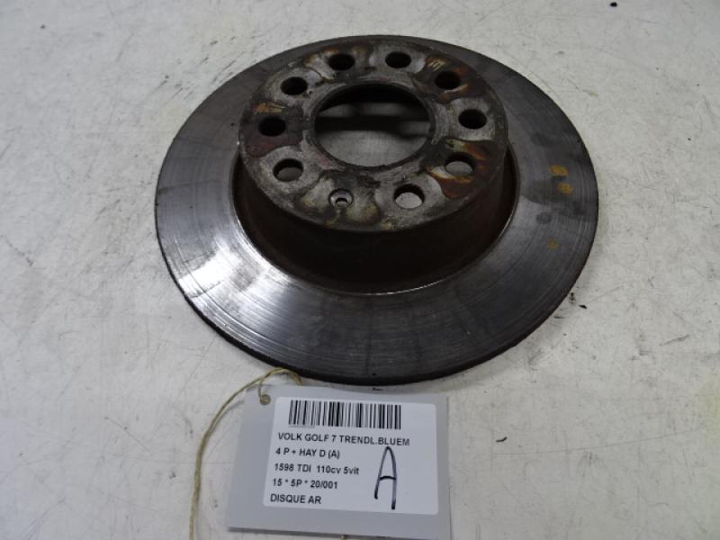 REMSCHIJF ACHTER Vw GOLF VII 11/12 - 17