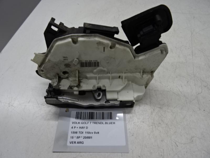 VERGRENDELING ACHTER LINKS Vw GOLF VII 11/12 - 17
