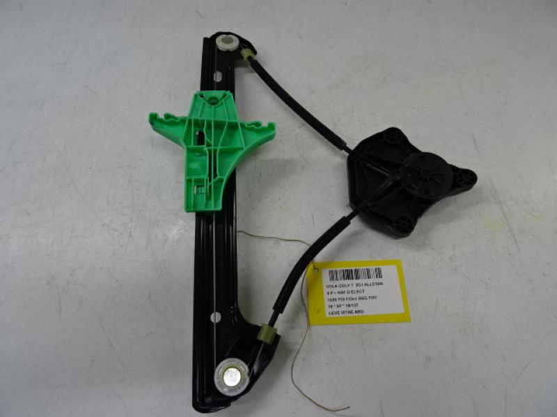 FENSTERMECHANIK TÜRIG RECHTS HINTEN Vw GOLF VII 11/12 - 17
