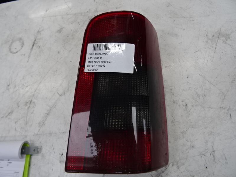 ACHTERLICHT RECHTS Citroen BERLINGO 96 - 09