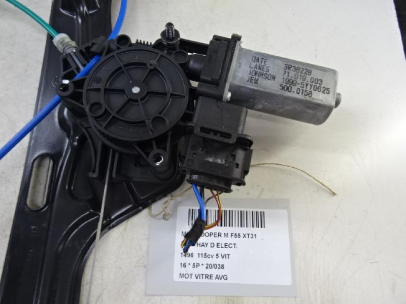 MOTOR RUITMECHANISME VOOR LINKS Mini F55 5-portes : 07/14 - 3/21